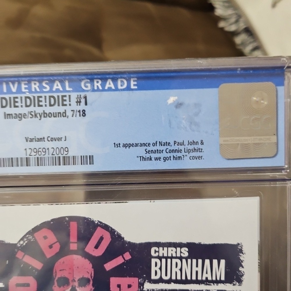 DIE!DIE!DIE! #1 Variant Cover J CGC 9.8 - Picture 4 of 5